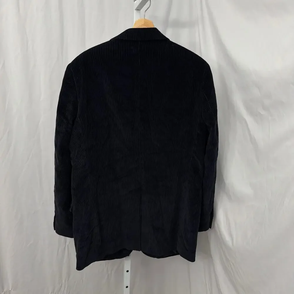 Saddlebred Mens Corduroy Sport Coat Size 40R